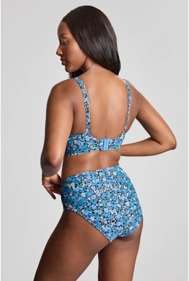 Panache Posy print triangle biustonosz do stroju kąpielowego bezfiszbinowy