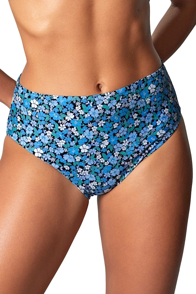 Panache Posy print figi wysokie do stroju kąpielowego