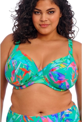 Elomi Toyama Tides jade plunge soft biustonosz do stroju kąpielowego