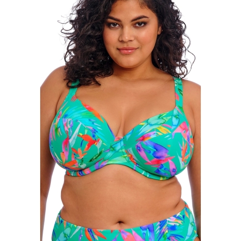 Elomi Toyama Tides jade plunge soft biustonosz do stroju kąpielowego