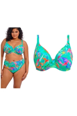 Elomi Toyama Tides jade plunge soft biustonosz do stroju kąpielowego