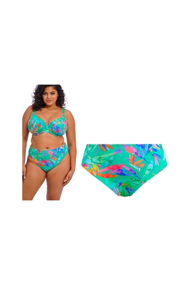 Elomi Toyama Tides jade figi mid rise do stroju kąpielowego