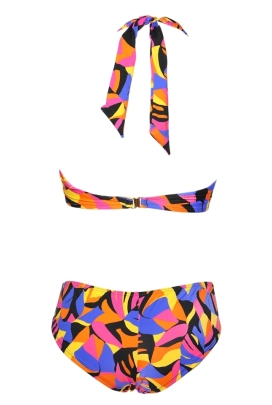 Lupoline Laura neon print szorty  do stroju kąpielowego