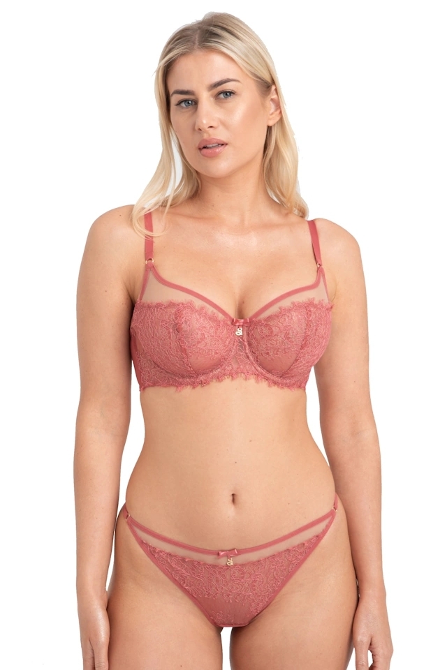 Samanta Naomi różany A143 różany biustonosz soft
