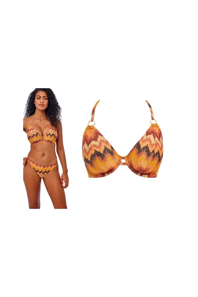 Freya Arizona Wave horizon halter biustonosz do stroju kąpielowego