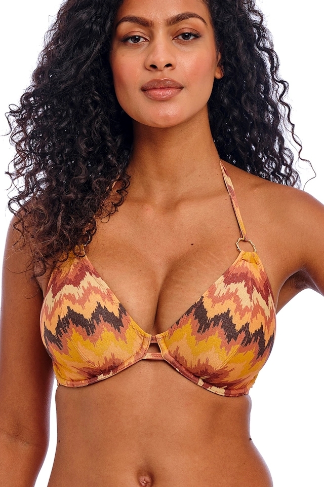 Freya Arizona Wave horizon halter biustonosz do stroju kąpielowego