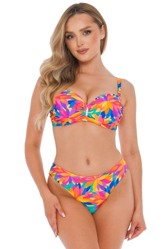 Self 730V1CP5 multi orange dwuczęściowy strój kąpielowy