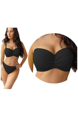 KrisLine Lemon black balconette MHM biustonosz do stroju kąpielowego