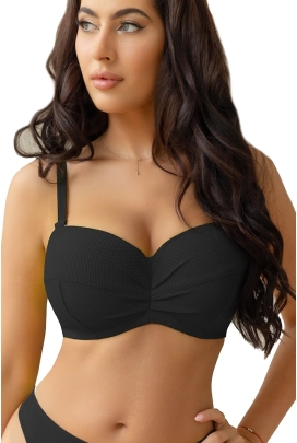 KrisLine Lemon black balconette MHM biustonosz do stroju kąpielowego
