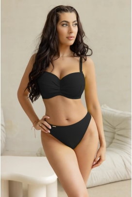KrisLine Lemon black balconette MHM biustonosz do stroju kąpielowego