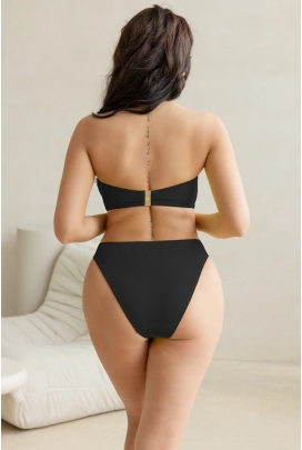 KrisLine Lemon black balconette MHM biustonosz do stroju kąpielowego