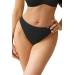 KrisLine Lemon black figi bikini do stroju kąpielowego