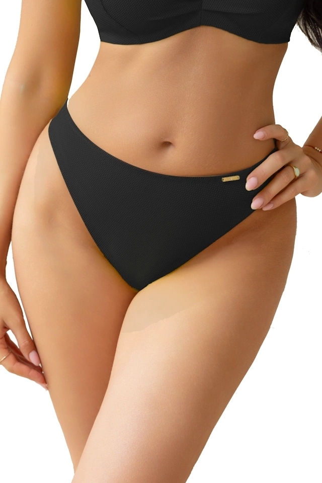 KrisLine Lemon black figi bikini do stroju kąpielowego