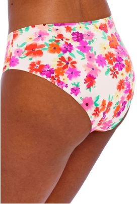 Freya Summer Soul white high waist majtki do stroju kąpielowego