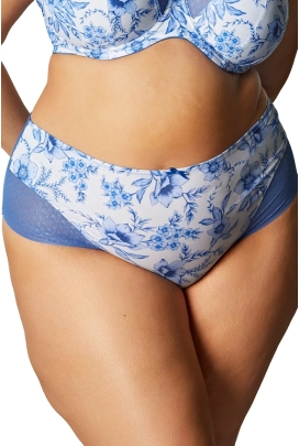Sculptresse by Panache Bliss blue floral figi wysokie