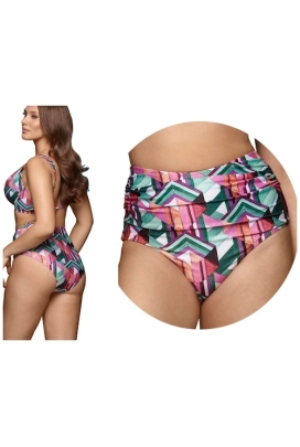 Dalia Madera multigeo figi maxi marszczone majtki do stroju kąpielowego