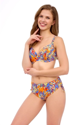Lupoline Bliss multi orange figi 1 z troczkami do stroju kąpielowego