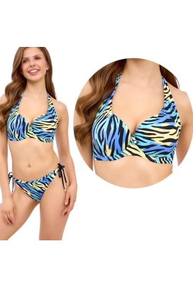 Lupoline Ember multi zebra push-up biustonosz do stroju kąpielowego
