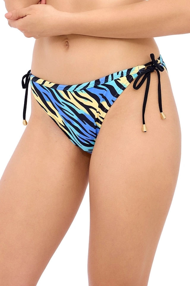 Lupoline Ember multi zebra figi 2 wiązane do stroju kąpielowego
