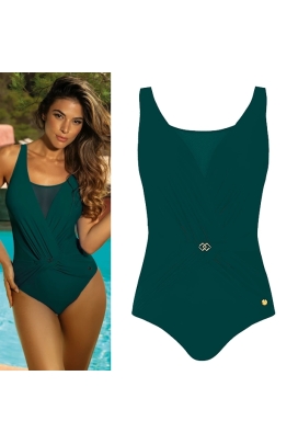 Self 25 1006V1CU6 Alcudia 6 green strój kąpielowy jednoczęściowy