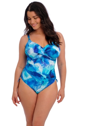 Fantasie Saunton Sands dazzling blue jednoczęściowy strój kąpielowy