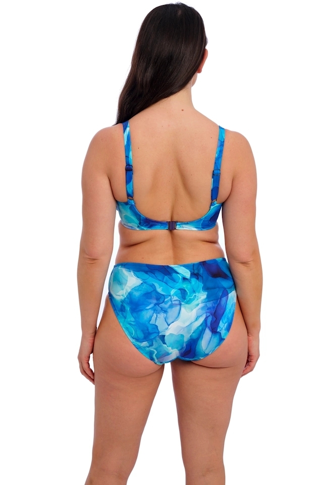 Fantasie Saunton Sands dazzling blue figi mid rise do stroju kąpielowego