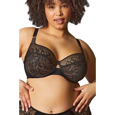Sculptresseby Panache: Sophia black biustonosz full cup