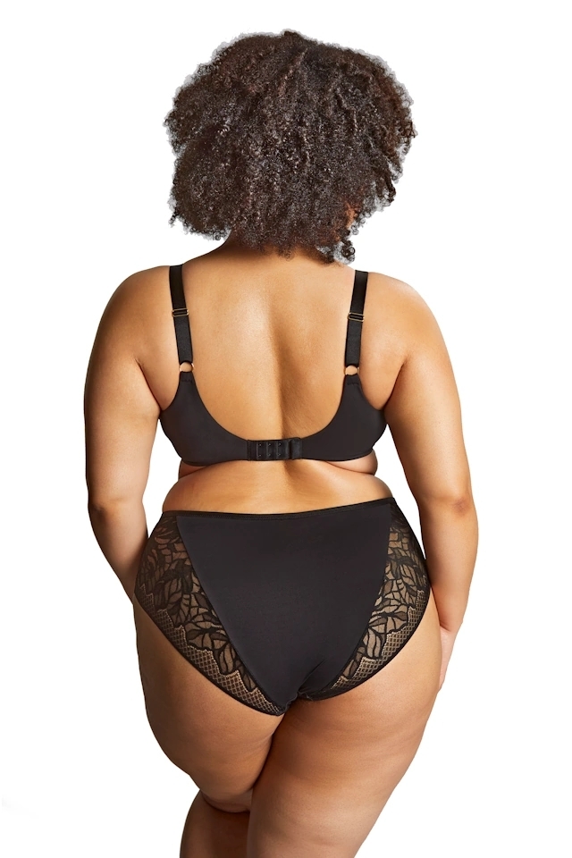 Sculptresse by Panache: Sophia black biustonosz full cup