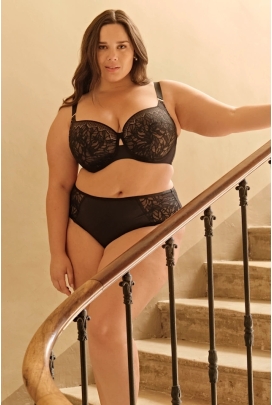 Sculptresseby Panache: Sophia black biustonosz full cup
