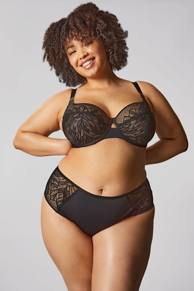 Sculptresse by Panache: Sophia black figi wysokie