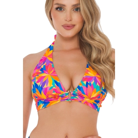 Self 25 556CP3 Capri multi orange liście strój kąpielowy dwuczęściowy Self 25 556CP3 Capri multi orange liście strój kąpielowy dwuczęściowy