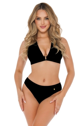 Self 25 556BZA2 Ibiza black strój kąpielowy dwuczęściowy