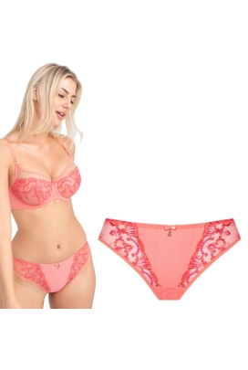 Samanta Perla M300 koralowy figi tanga