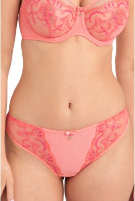 Samanta Perla M300 koralowy figi tanga
