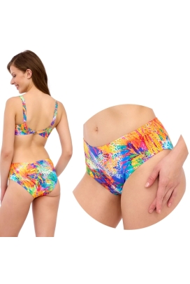 Lupoline Sunburst multi figi 1 klasyczne majtki do stroju kąpielowego