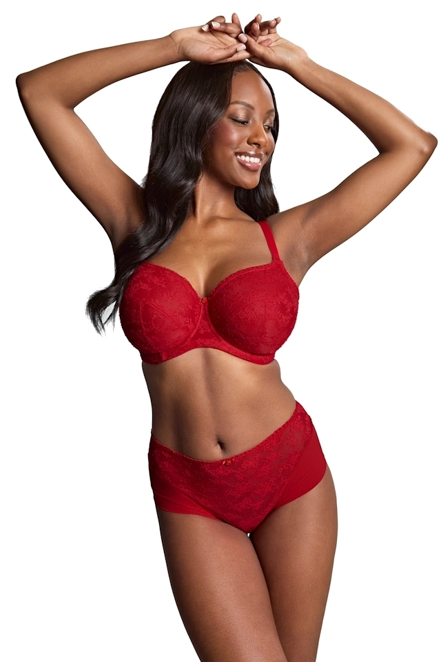 Panache Tango lace scarlet biustonosz soft balcony