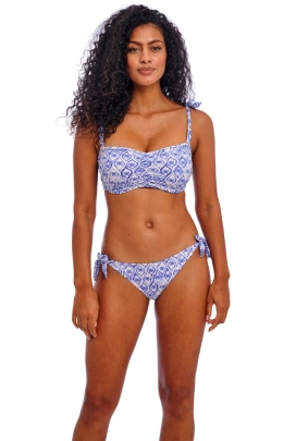 Freya Ocean Breeze denim bandeau biustonosz soft do stroju kąpielowego