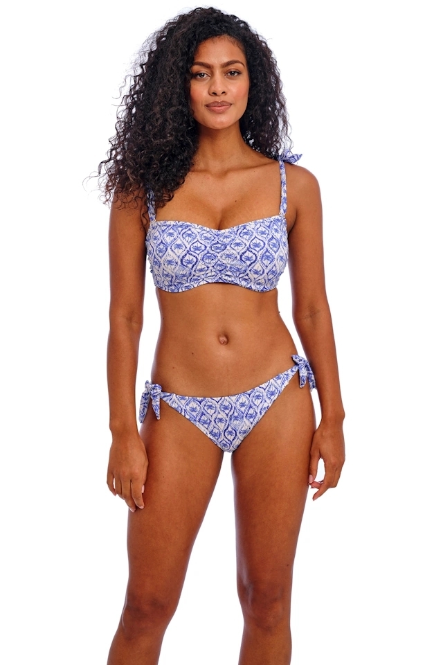 Freya Ocean Breeze denim bandeau biustonosz soft do stroju kąpielowego