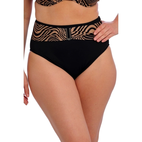 Fantasie Pemba Island mocha  figi high waist do stroju kąpielowego