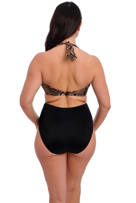Fantasie Pemba Island mocha  figi high waist do stroju kąpielowego