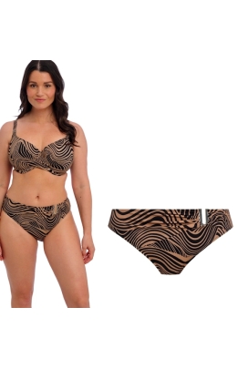 Fantasie Pemba Island mocha figi mid rise do stroju kąpielowego