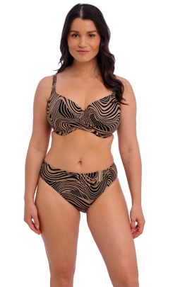 Fantasie Pemba Island mocha figi mid rise do stroju kąpielowego