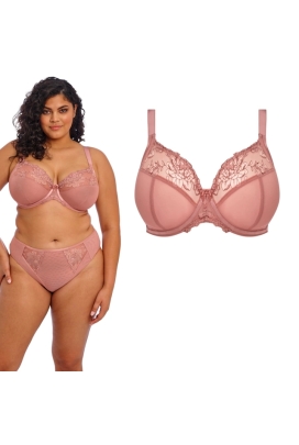 Elomi Teagan ash rose plunge biustonosz soft