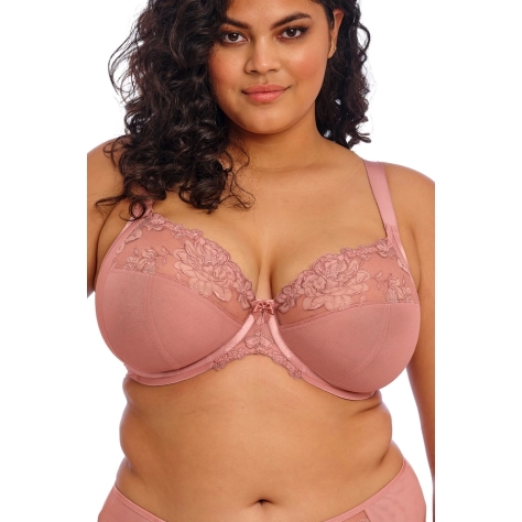 Elomi Teagan ash rose plunge biustonosz soft