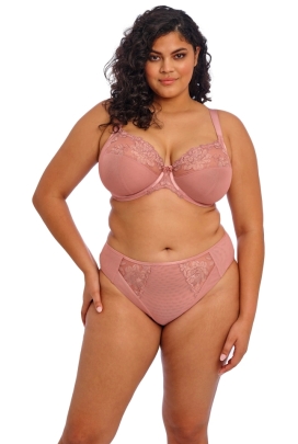 Elomi Teagan ash rose plunge biustonosz soft