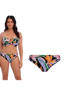 Fantasie Mykonos Cove black figi mid rise do stroju kąpielowego