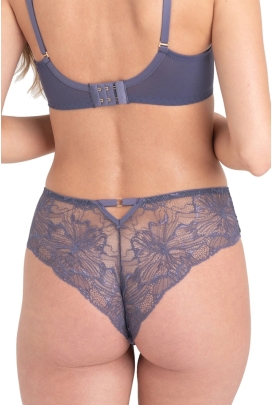 Samanta Mila M400 antracytowy tanga