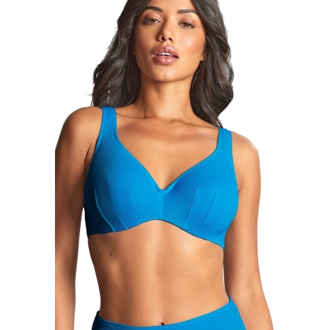 Panache  Aurora blue plunge biustonosz do stroju kąpielowego