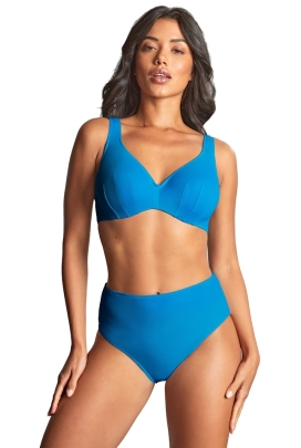 Panache  Aurora blue plunge biustonosz do stroju kąpielowego