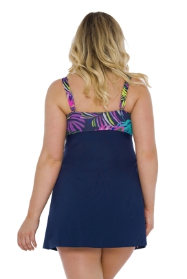 Self 25 687V3LI5 Limassol 5 navy blue tankini strój kąpielowy